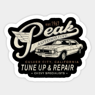 PEAK CHEVY by Buck Tee Sticker